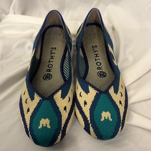 Moroccan Rothy’s Round Toe Flats